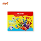 گواش ۱۲ رنگ آریا مدل جعبه مقوائی